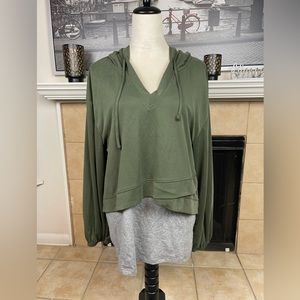 NEW SWEATER FOR PREGNANT WOMEN MOTHERHOOD SIZE L OLIVE GREEN